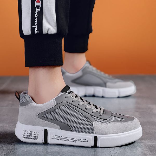 

Mayforest Popular Pop Tide Men New Spring Breathable Air Mesh Male Fashion Causal Shoes For Men Lace-up Light Weight Shoe Chaussure Homme