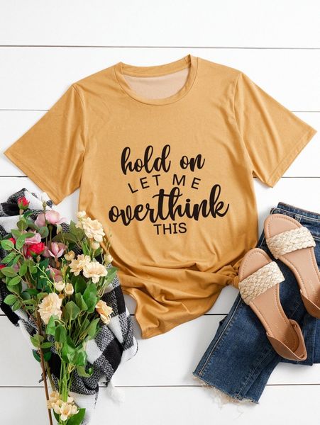 

plus slogan graphic tee 64qa#, Black