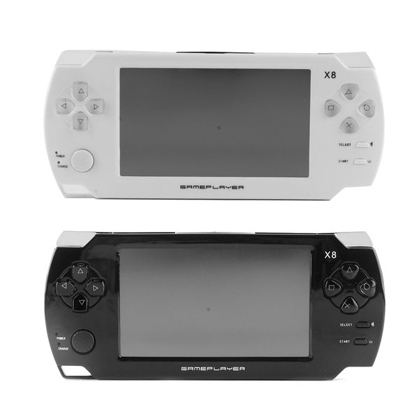 

new touch handheld game players 8gb 4.3 inch mp4 player video game console games ebook camera gaming consoles