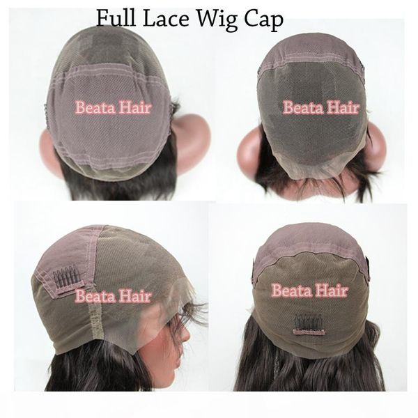 

8a soft lace front human hair wigs #1b #27 ombre two tone color brazilian virgin hair glueless full lace human hair wigs, Black;brown