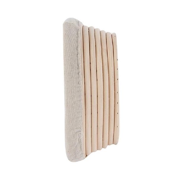 

11 дюймов 28 * 14 * 8 см овальный banneton brotform cane cane bower форма хлебное тесто проверки доказательство натуральной корзины ротанга