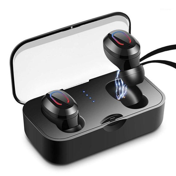 

zl ti8s tws wireless bluetooth 5.0 earphones stereo waterproof sports music earbuds in-ear noise canceling gaming headset new1