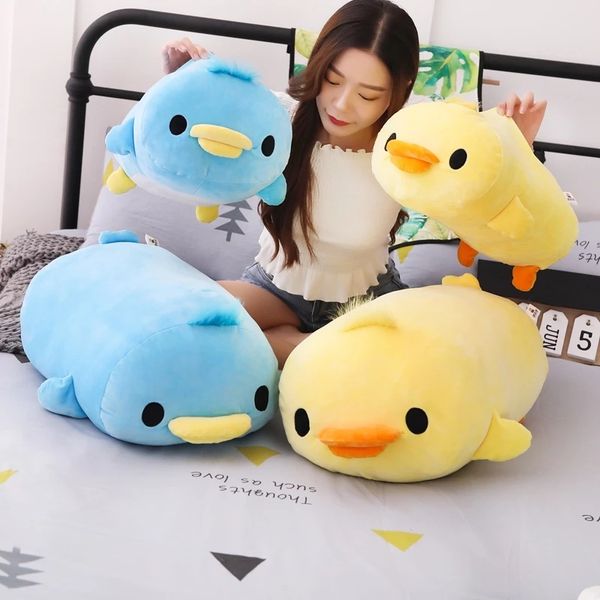 

40/50cm plush animals pillow stuffed toys yellow duck toys plush dolls for girl