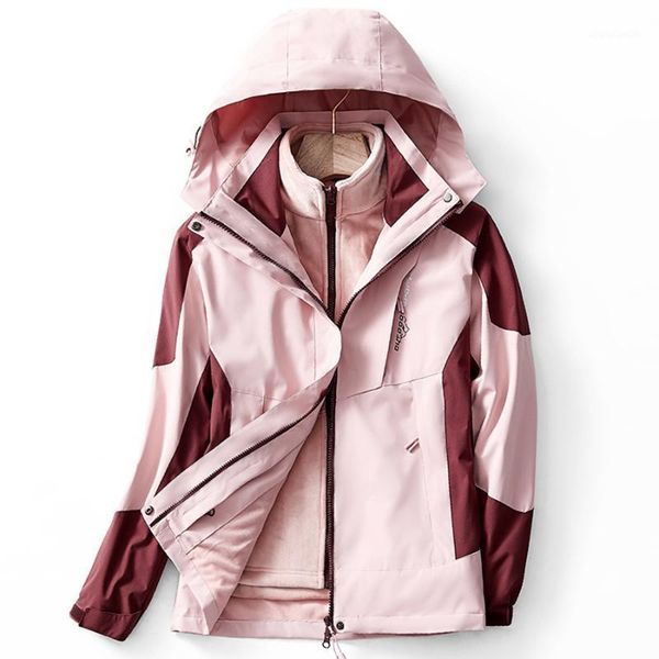 

outdoor jackets&hoodies women winter hiking jacket men waterproof tactical ski hunting clothes chaquetas hombre windbreaker bd50hj1, Blue;black