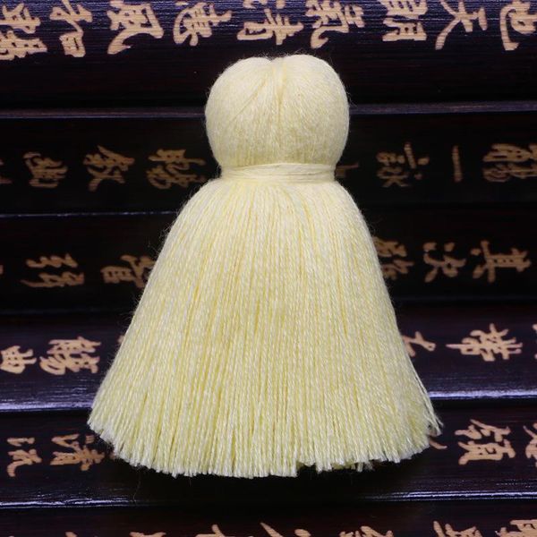 

10pc 6cm mini cotton fat tassel pendant home textile curtain clothing pendant tassel diy key bag bracelet necklace craft tassels h jllbnq