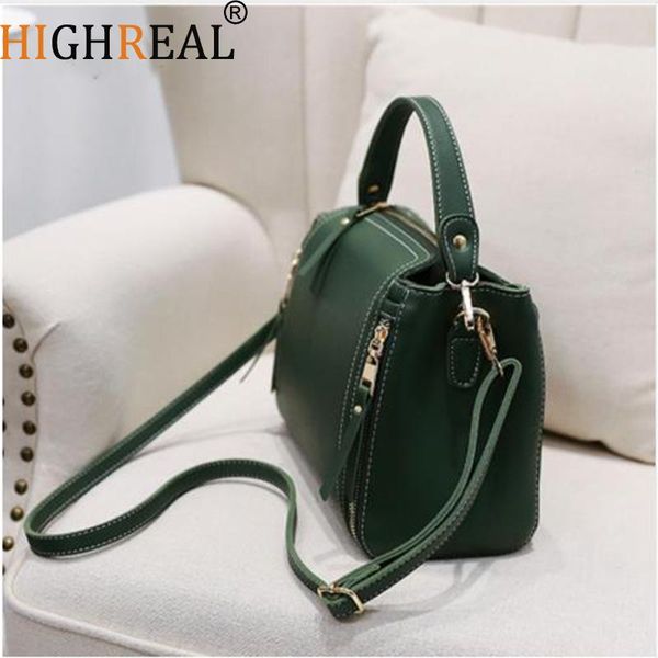 

highreal luxury handbags women bags designer crossbody messenger bags female bucket small bag with long strap shoulder