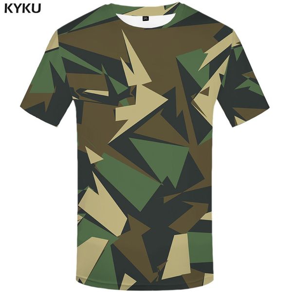 

3d black camo camouflage anime military black print gothic 3d 3d print shirts hippie harajuku plus size men clothing