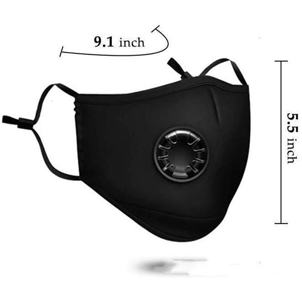 

factorydust dhl anti pm2.5 mouth masks smoke face adjustable reusable respirator mask with 1 filter