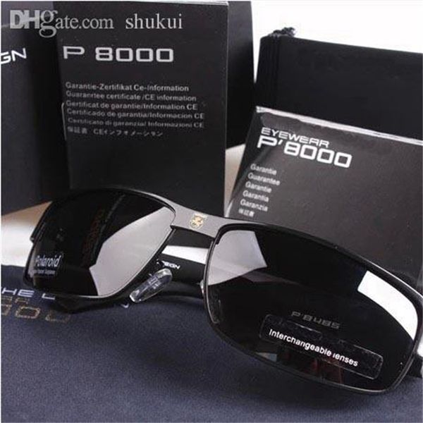 

wholesale-new style men classic fashion design sunglasses oculos de sol retro polarized vintage sun glasses eyewear metal frame p8485, White;black