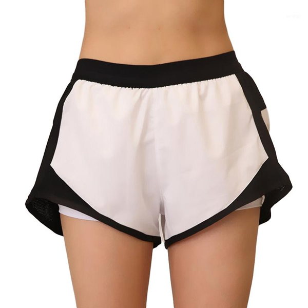 

women's sports trousers quick dry training high waist fitness sports gym workout running fitness women's short pants1, White;red