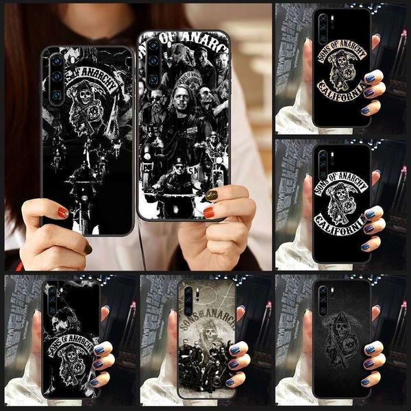 

son of lawlsns - mobile phone shell with skeleton dign, huawei p8 p9 p10 p20 p30 p40 lite pro plus smart z 2019 helmet, b
