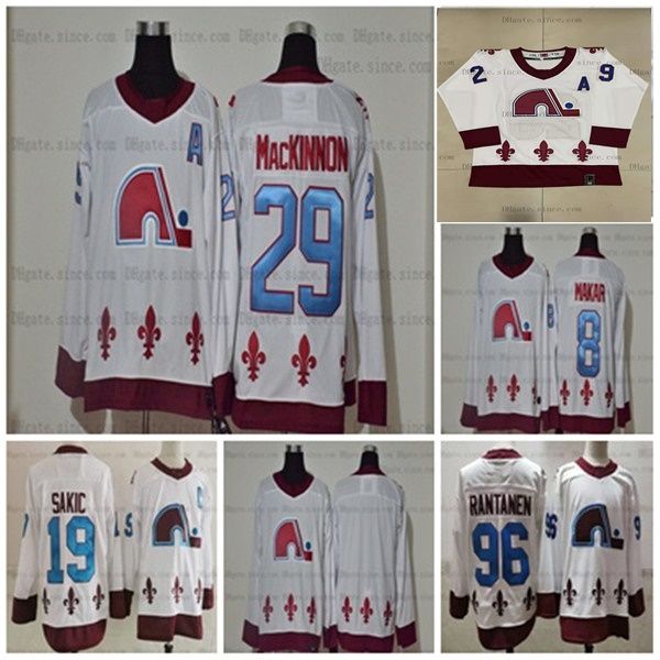 

wholesale colorado avalanche 2021 reverse retro jersey nathan mackinnon cale makar mikko rantanen gabriel landeskog joe sakic s-xxxl, Black;red