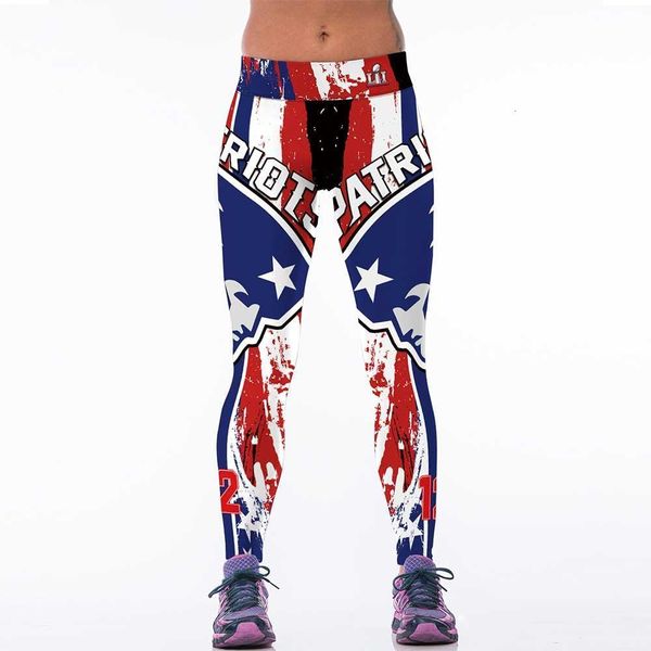 

new women sporting legging leggings fitness pants american patriots 3d printed skinny workout leggins drop shipping, Black