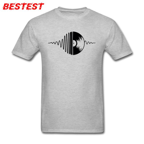 

sport tees mens men cotton clothes grey t-shirts record style t shirt dj funky party streetwear hip hop music sound tshirt