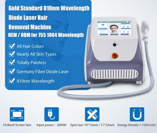 

professional germany bars 3 wavelength 755 808 1064 diode laser/laser diodo 808/hair removal 755nm alexandrite laser, Black