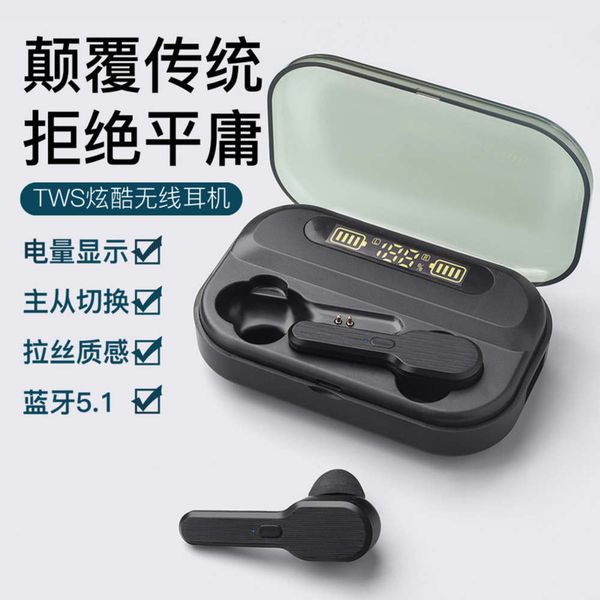 

cool headset new bluetooth sports wirels p40 noise reduction display power