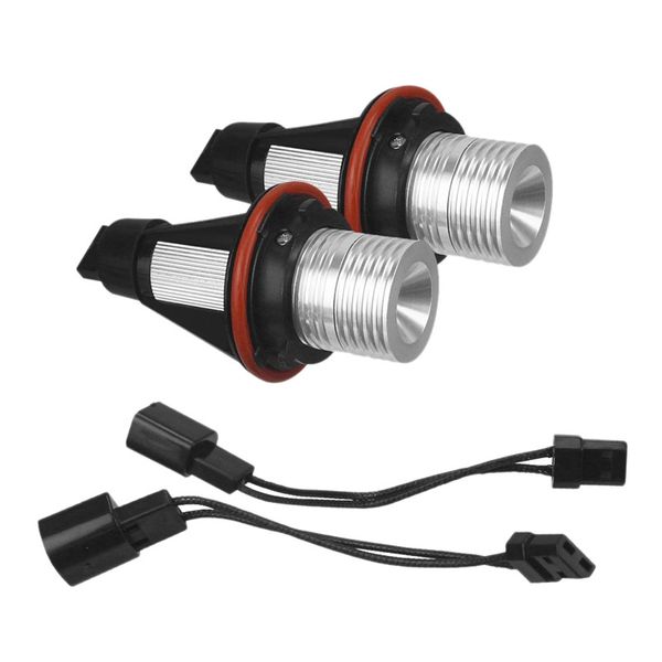 2 pcs 5W LED Angel Eyes Marker Luzes Lâmpadas para BMW E39 E53 E60 E61 E63 E64 E65 E66 E87 525i 530i 545i M5