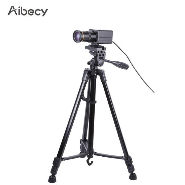 

aibecy 4k hd camera computer webcam 8 megapixels 10x optical zoom 60 degree wide angle auto exposure compensation add microphone