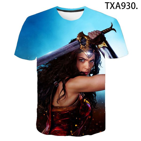 

new dc comics wonder woman superhero boy girl cool 3d print shirts hentai hentai aesthetic men clothing
