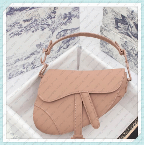 

handbag saddle bag genuine leather with shoulder strap luxurys designers bags women crossbody bag cowhide handbag sac 21010701q