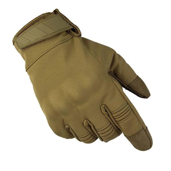 

sports gloves army tactical bicycle climbing hiking wear resistant glove camo full finger accessories outdoor, Black