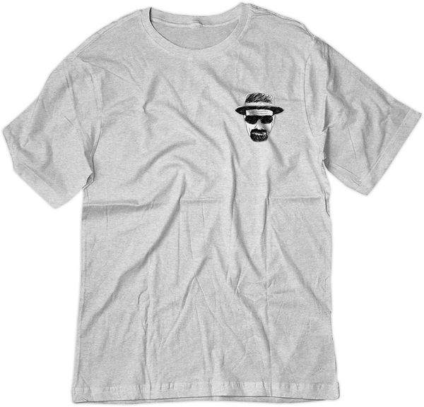 

2019 summer style fashion men's heisenberg walter white breaking bad sketch crest shirt tee shirt sport hooded sweatshirt hoodie