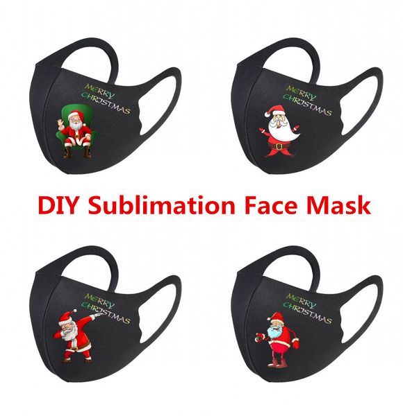 

europe blanks sublimation face mask diy ear straps can be adjusted for thermal transfer print