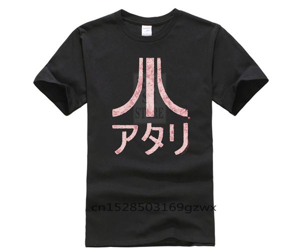 

short atari premium canvas rough kanji red funny cartoon classic logo quality fashion short sleeve sport sweatshirt hoodie t shirt