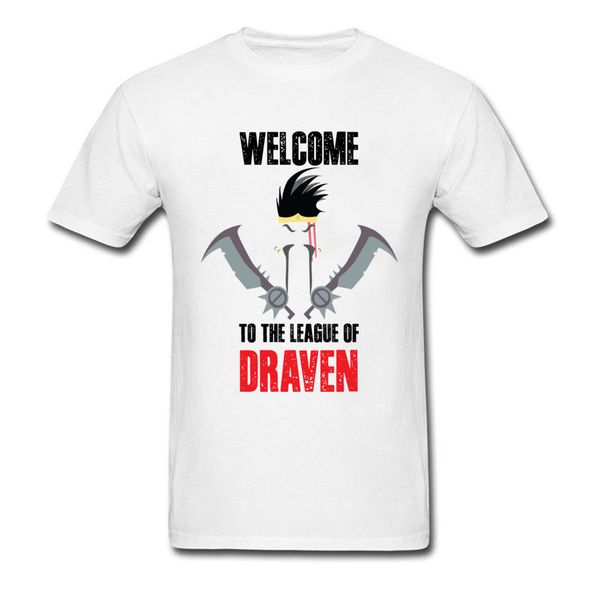 

funny design logo mens pink anime cosplay welcome to the league of draven quote patterns s sport hooded sweatshirt hoodie men t shirt