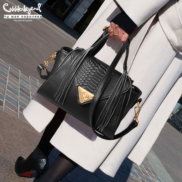 

cobbler legend handle bags genuine leather bags for women 2020 shoulder bag luxury crossbody handle bag ladies tote bag