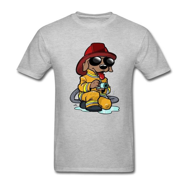 

plus size firefighter cartoon dog swag tshirt men's short sleeve o neck men tshirts clothes sport hooded sweatshirt hoodie