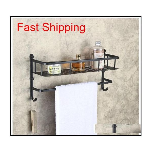 

wall mounted oil rubbed bronze bath shelf single lever towel qyluti homes2007