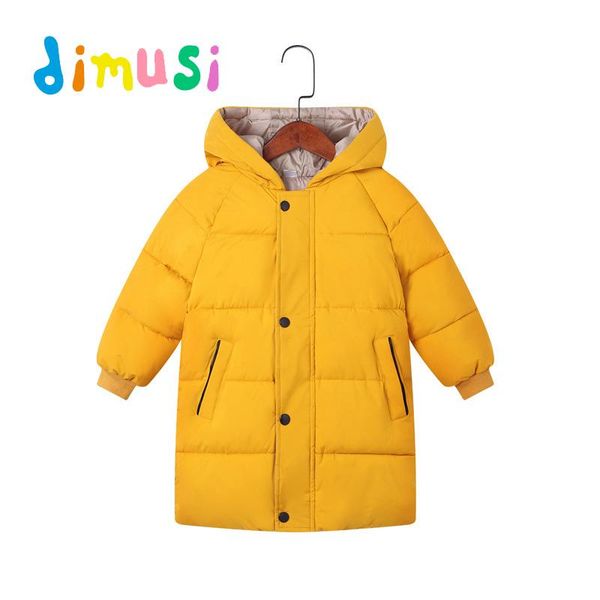

dimusi winter boys jackets child kids thick warm parkas hooded coats baby girls mid-long outwear windbreaker jackets clothing, Blue;gray
