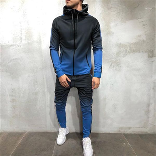 

high street sport fitness pencil pants spring male new skateboard casual slim trousers mens 3d gradient skinny pants fashion trend hip hop, Black