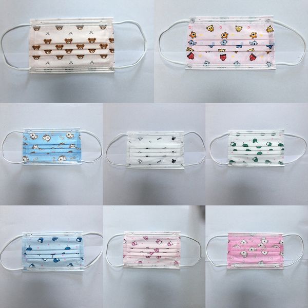 

11 disposable design kids respirator masks designer face with elastic ear loop 3 ply breatozl9 ewiz lsu06nv4