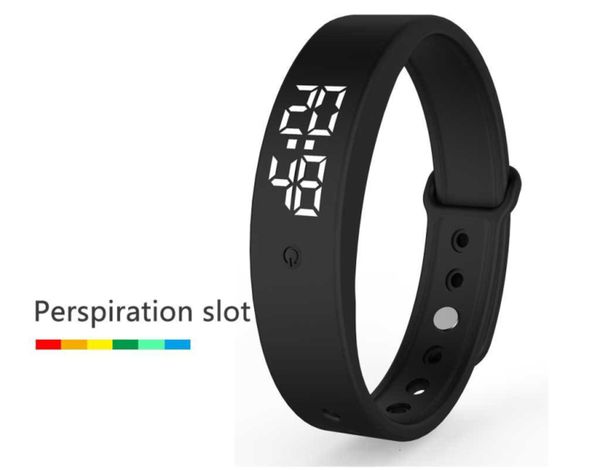 

smart watch v9, sports wristband, vibration reminder, measurement, body temperature and fever moni