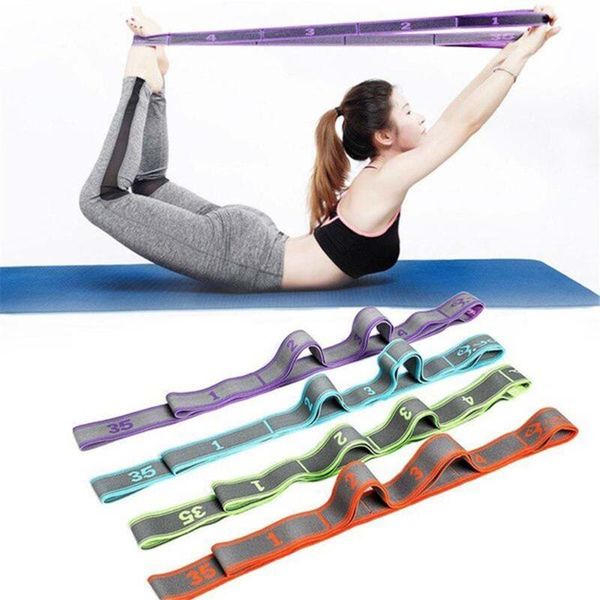 

resistance bands yoga women men pilates expander fitness gum gym workout equipment training band