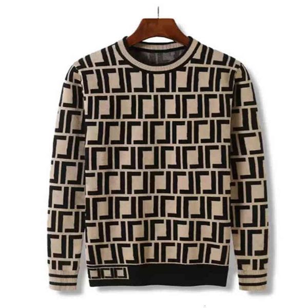 

Men's Sweaters Mens women 21SS sweaters classic full Letter sweater luxury High Quality clothes Leisure multicolor 10 choice size L~3XL 6JNH, White;black