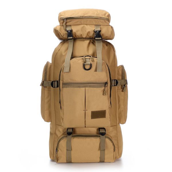 

breathable stented professional outdoor mountaineering bag waterproof hard-wearing travel camping hiking backpack 75l m180233