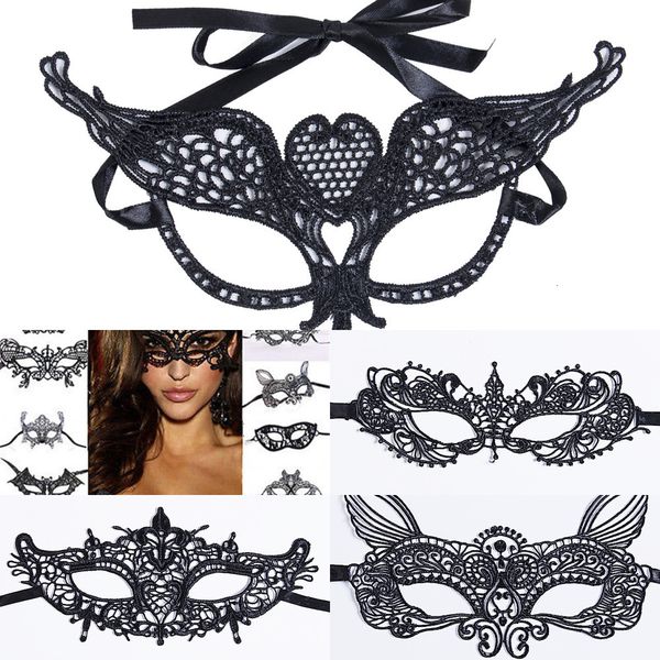 

ball masquerade women mask lace eye face prom halloween costume outlet7p5r