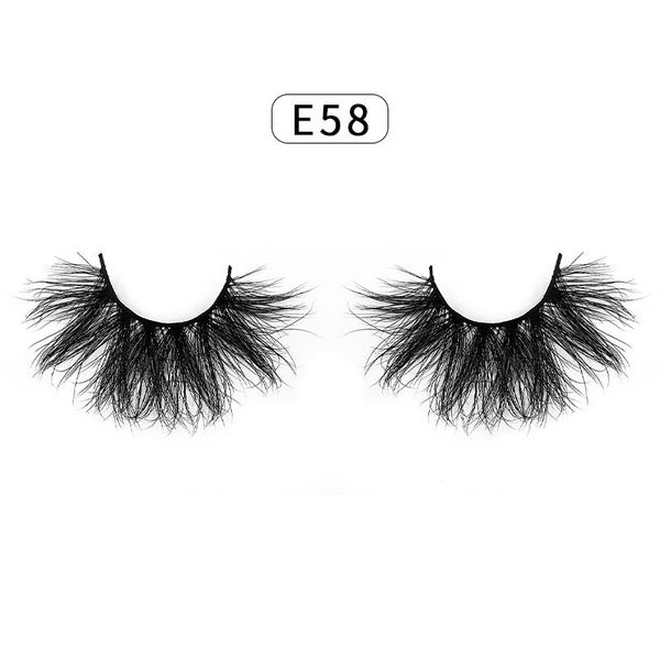 

false eyelashes 25mm lashes 3d mink bulk full strip make up thick long dramatic with customized packaging