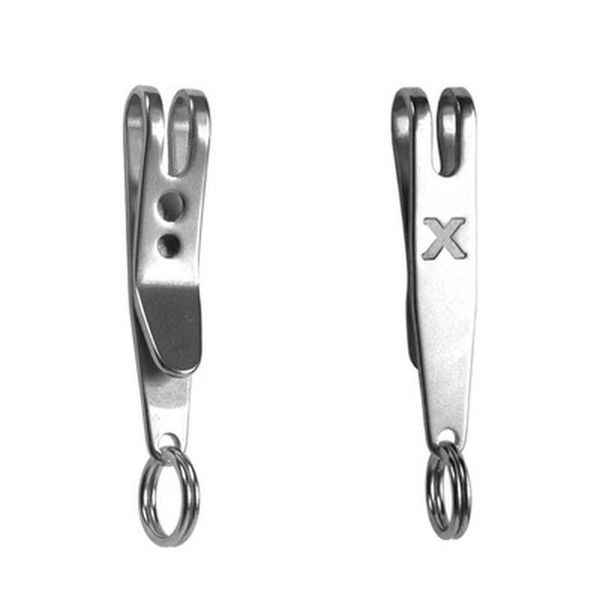 

edc bag suspension clip with key ring carabiner 301 stainless steel outdoor quick link tool multi tools pocket camping qylzty