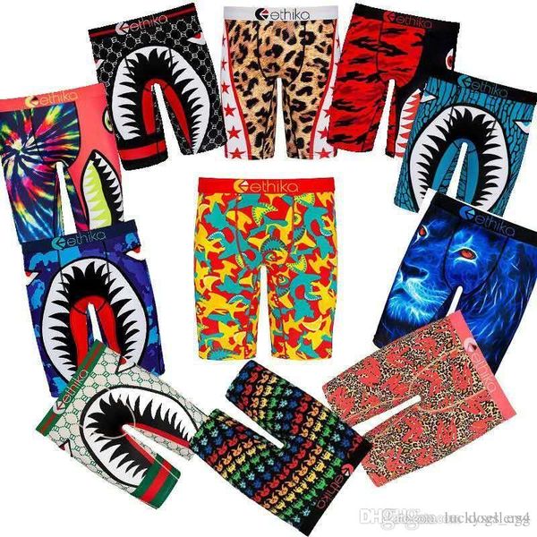 

2020 new men's Ethika underwear set sports comfortable boxer underwear Ethika hot selling products mixed random exclusive packaging, White;black