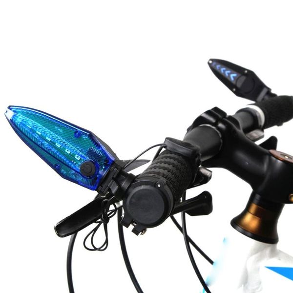 

double side bright lamp bead high sound shocking cloth defense alarm quick release design bicycle turn signal led horn alarm