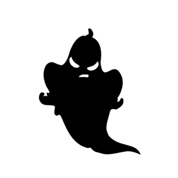 

11.6*14.4 funny halloween scary ghost face car sticker accessories vinyl silhouette c16-2332