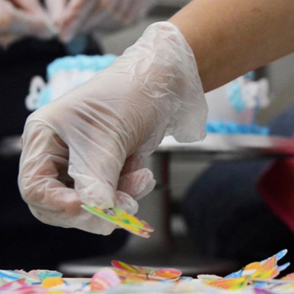 

pvc anti-static 100 powder industrial pcs food disposable gloves cleaning cooking dhl super fast service deliveryoutleth464
