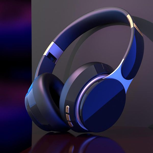 

wireless bluetooth headphones hifi hd stereo bass headset foldable adjustable earphones with mic tf card for pc mobile phone mp3