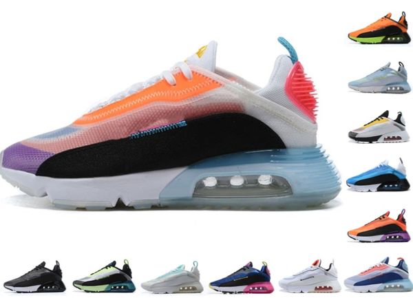 

new 2090s mens running shoes sports sneakers bred be true triple black white black wolf grey cool grey pink yellow pure platinum trainers