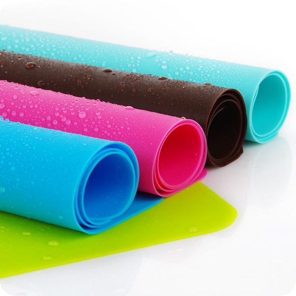 2021 40x30cm não-stick silicone tapetes de silicone melhor esteira de silicone tapete de isolamento de calor bakeware garoto mesa mesa quente venda