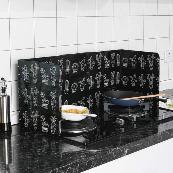 

mats & pads kitchenoil-proof plate heat insulation oil-proof splash-proof blast gas cover aluminum foil cooker table1